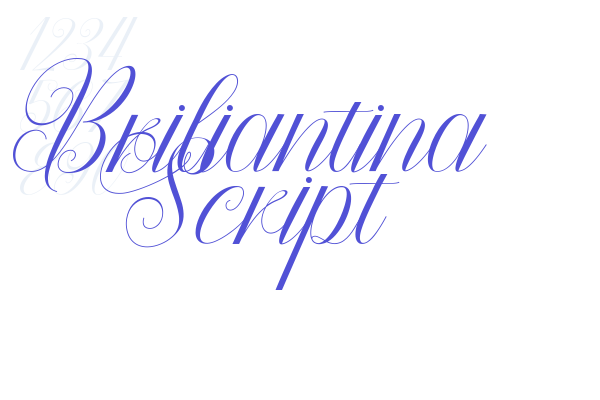 Briliantina Script font download