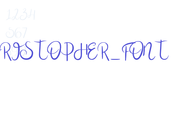 CHRISTOPHER_FONT font download