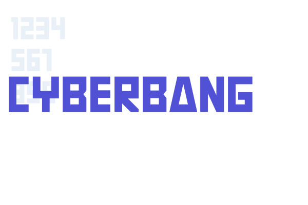 CYBERBANG font download