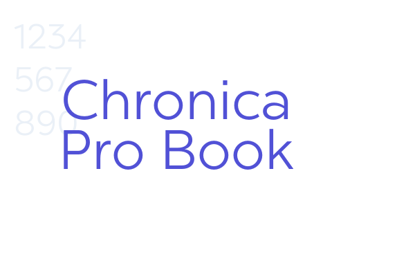 Chronica Pro Book font download