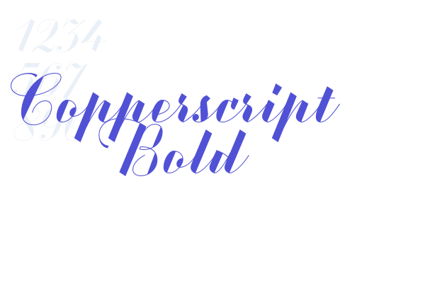 Copperscript Bold font download