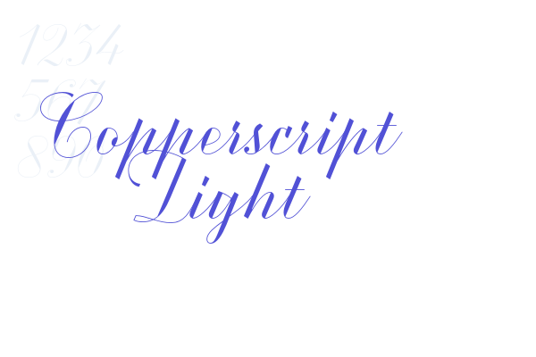 Copperscript Light font download