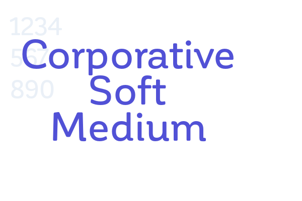 Corporative Soft Medium font download