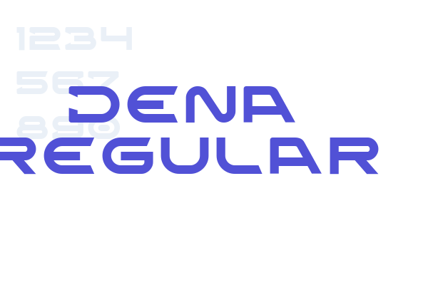 Dena Regular font download