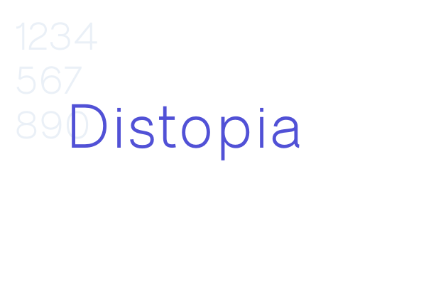 Distopia font download