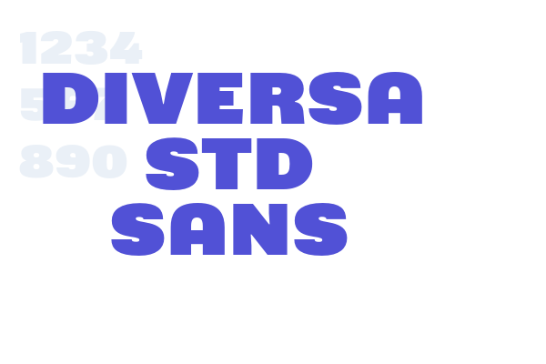 Diversa Std Sans font download