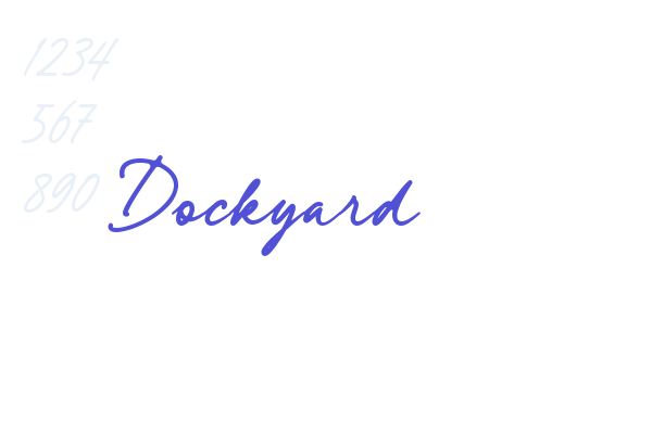 Dockyard font download