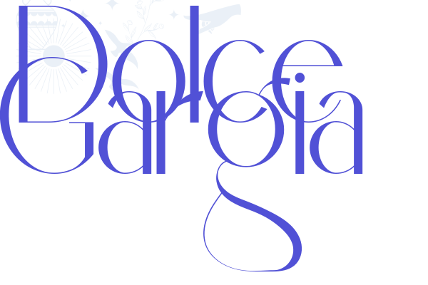 Dolce Gargia font download