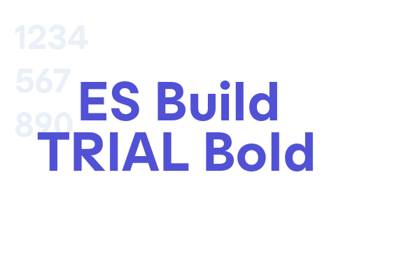 ES Build TRIAL Bold