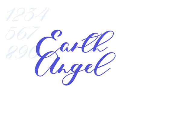 Earth Angel font download