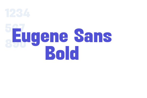 Eugene Sans Bold