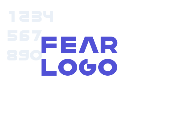 FEAR Logo font download