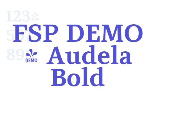 Audela Bold