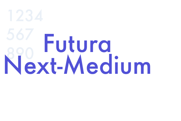 Futura Next-Medium font download