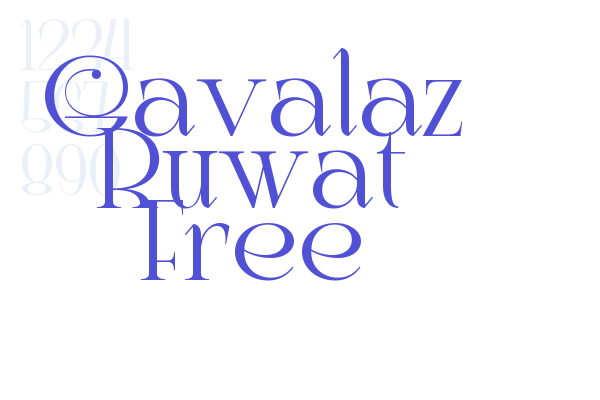 Gavalaz Ruwat Free font download