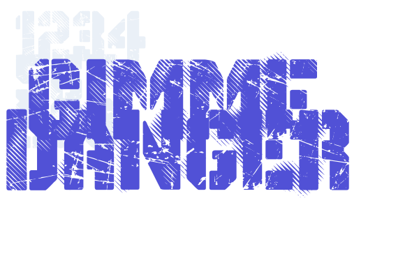 Gimme Danger font download