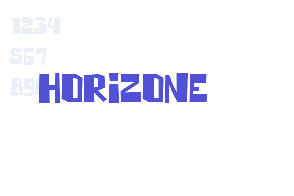 Horizone font download