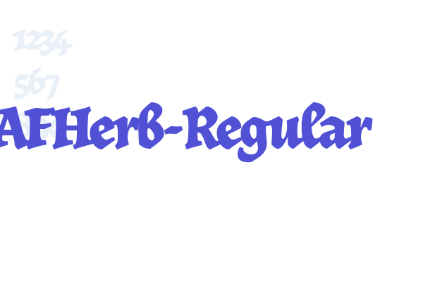 JAFHerb-Regular font download