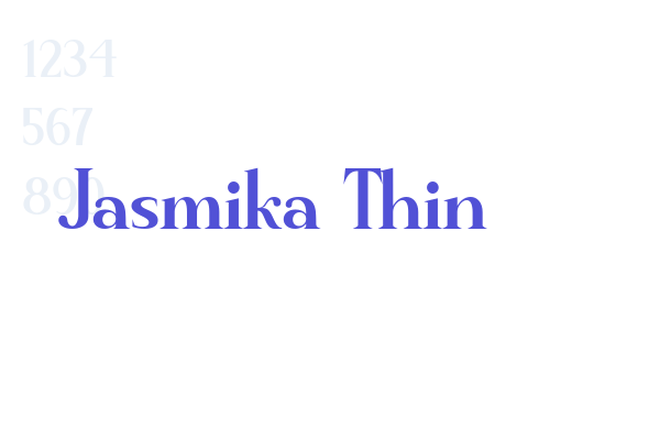 Jasmika Thin