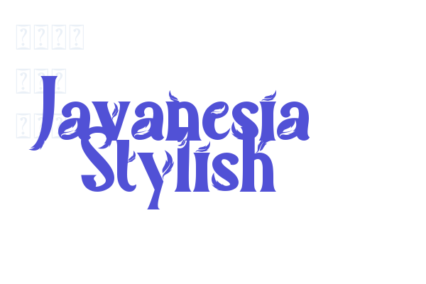 Javanesia Stylish