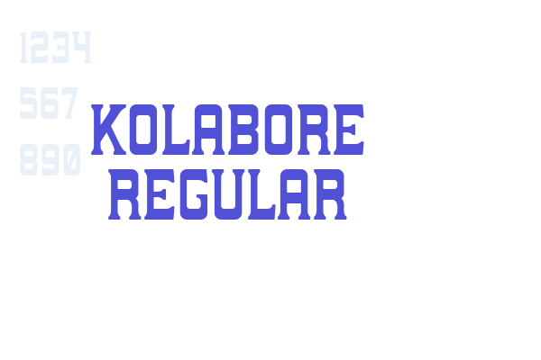 Kolabore Regular font download