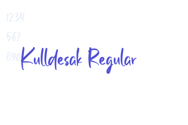 Kulldesak Regular