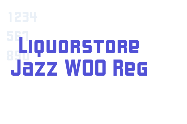 Liquorstore Jazz W00 Reg