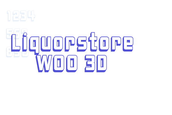 Liquorstore W00 3D