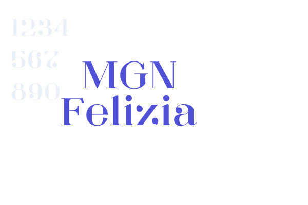 MGN Felizia font download