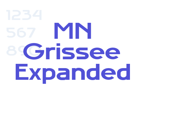 MN Grissee Expanded font download