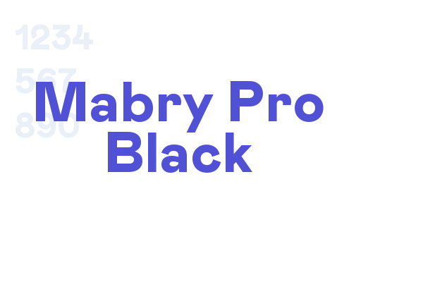 Mabry Pro Black