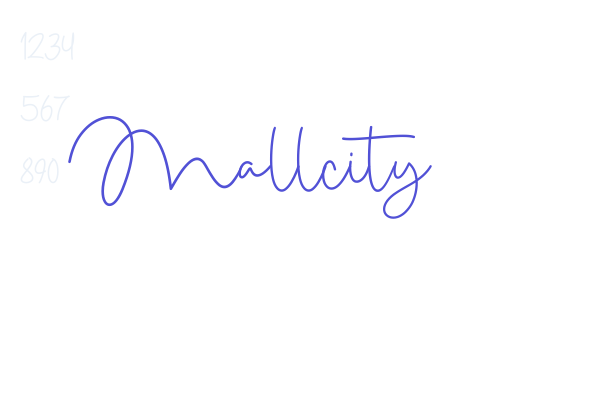 Mallcity font download