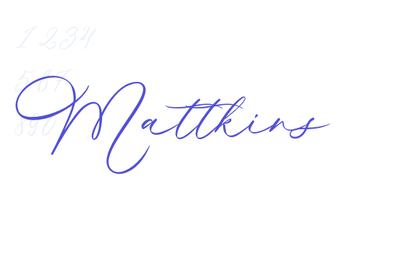 Mattkins font download