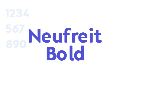 Neufreit Bold font download