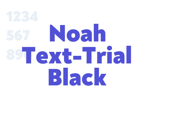 Noah Text-Trial Black