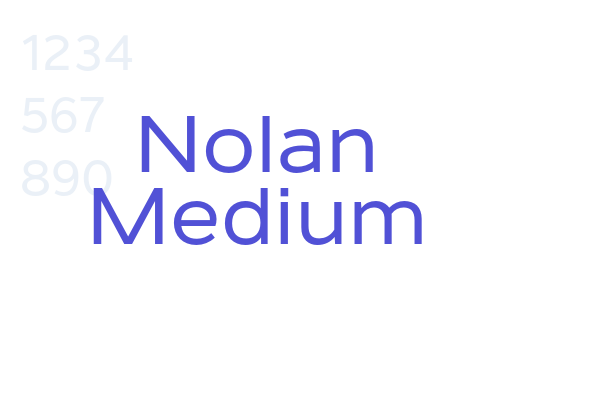 Nolan Medium font download