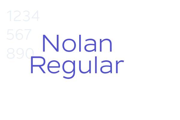 Nolan Regular font download