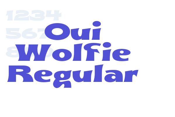 Oui Wolfie Regular font download