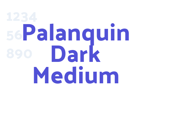 Palanquin Dark Medium