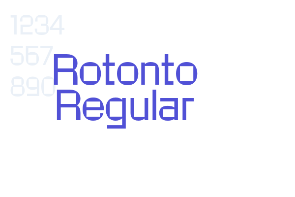 Rotonto Regular font