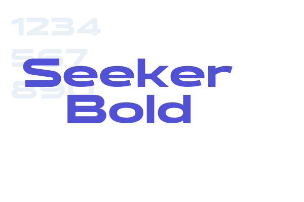 Seeker Bold font download