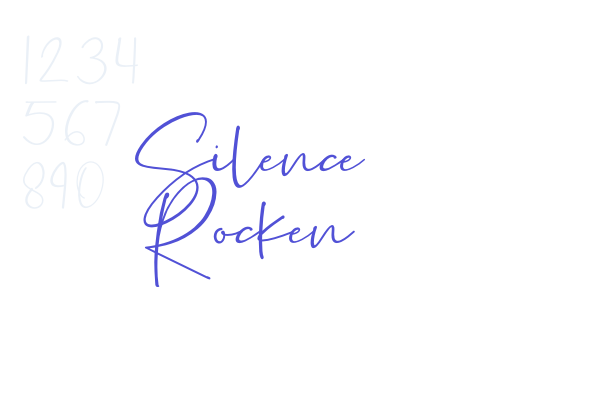 Silence Rocken font download