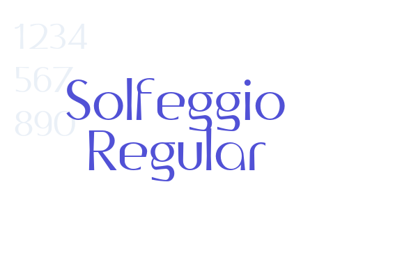 Solfeggio Regular