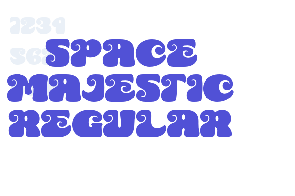 Space Majestic Regular font download