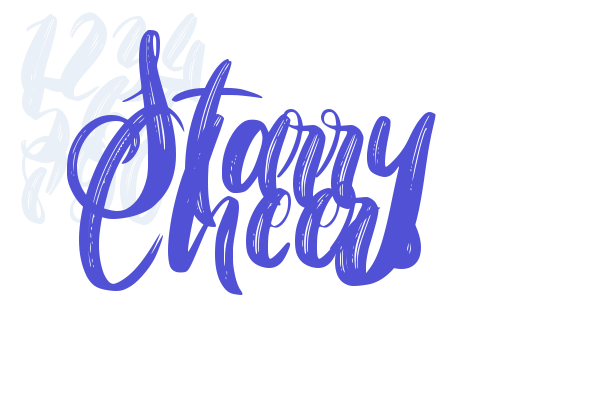 Starry Cheers font download