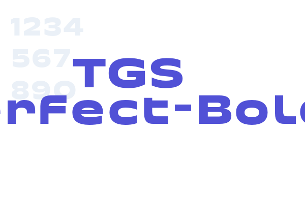 TGS Perfect-Bold font download