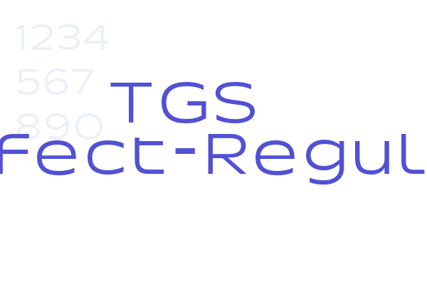 TGS Perfect-Regular font download