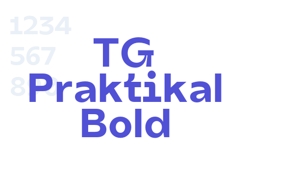 TG Praktikal Bold font download