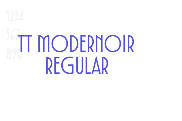 TT Modernoir Regular font download