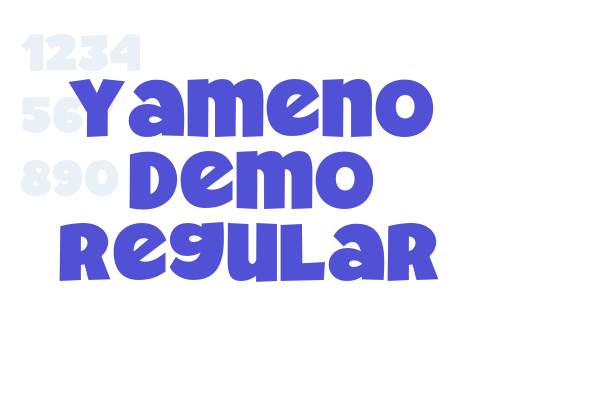 Yameno Demo Regular